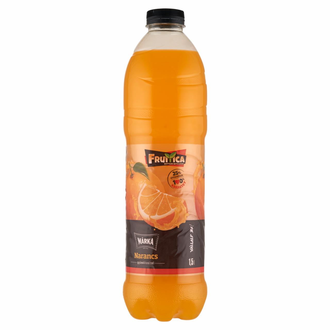 Képek - Márka narancs szénsavmentes gyümölcsital cukorral 1,5 l