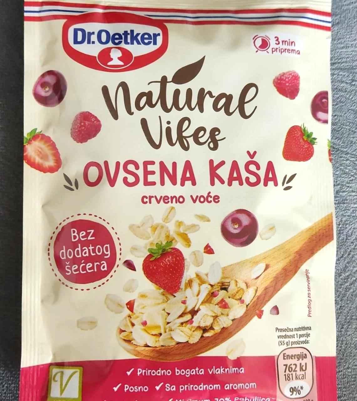 Képek - Natural vibes ovsena kaša crveno voće Dr.Oetker