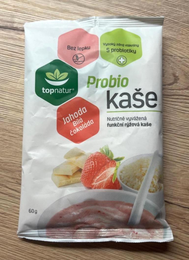 Képek - Probio kaše jahoda bílá čokoláda Topnatur