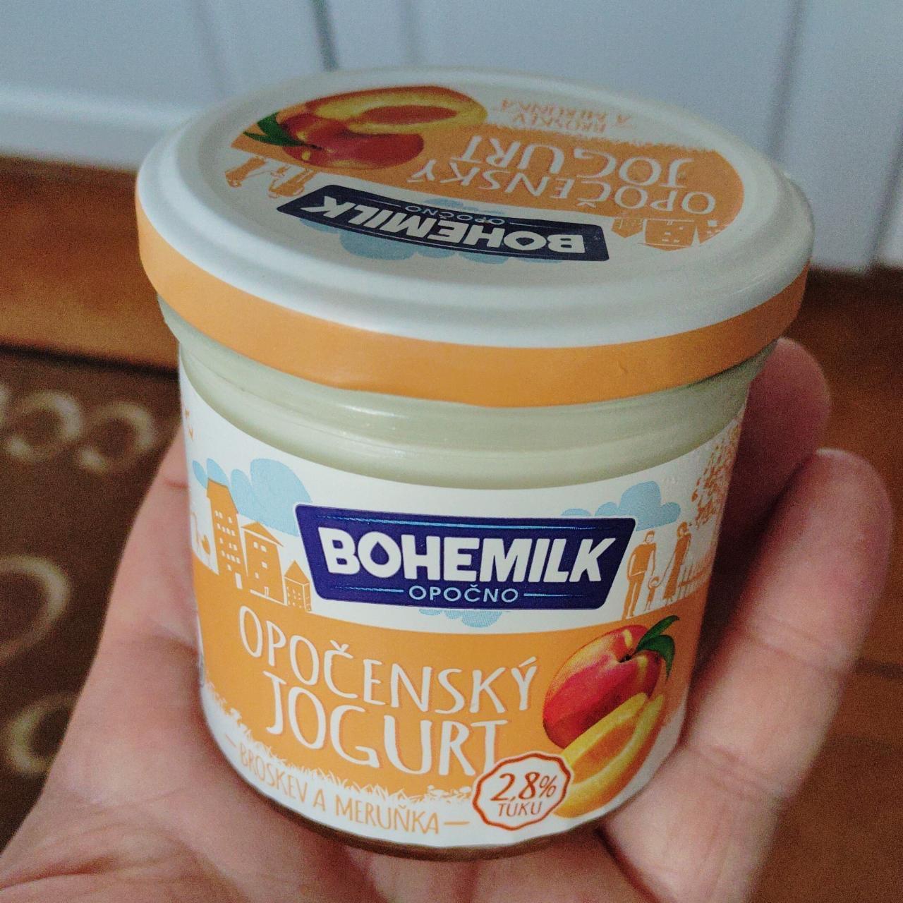 Képek - Opočenský jogurt broskev a meruňka Bohemilk