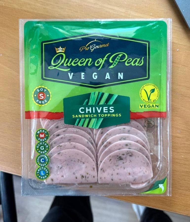 Képek - Chives sandwich toppings Queen Peas Vegan