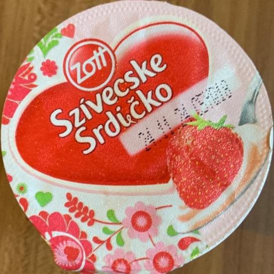 Képek - Sivecske joghurt eperízů Zott