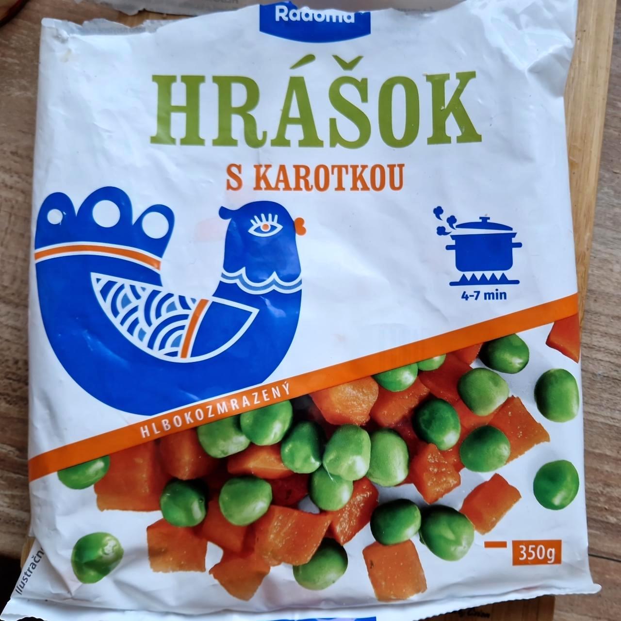 Képek - Hrášok s karotkou hlbokomrazený Radoma