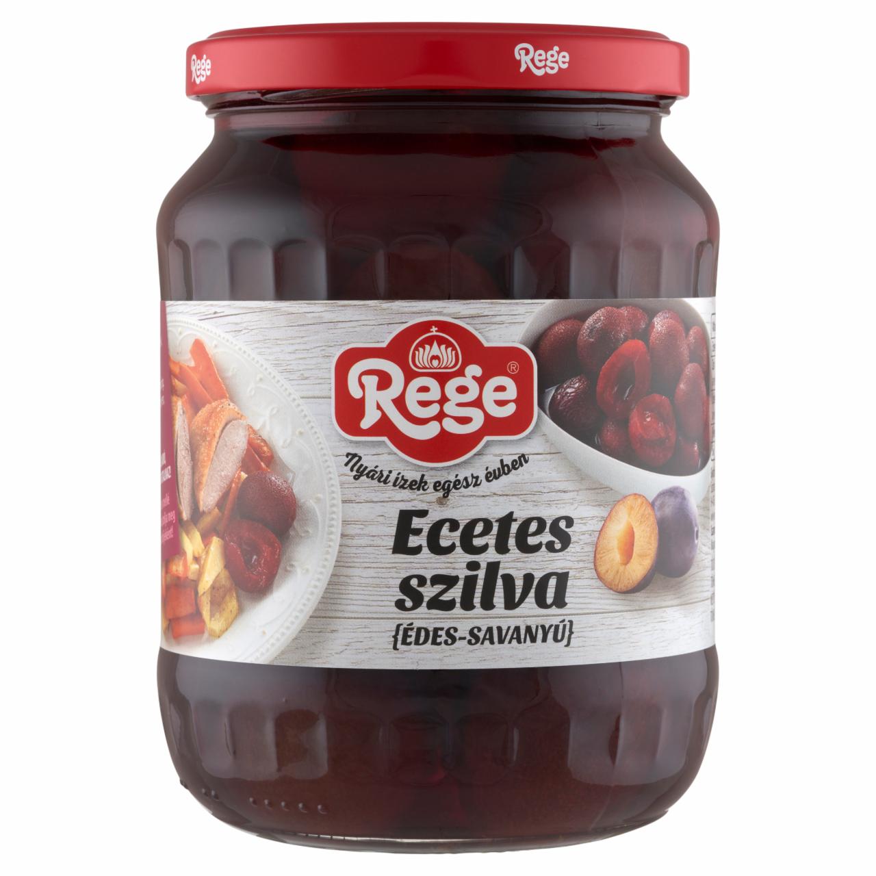 Képek - Rege édes-savanyú ecetes szilva 720 g