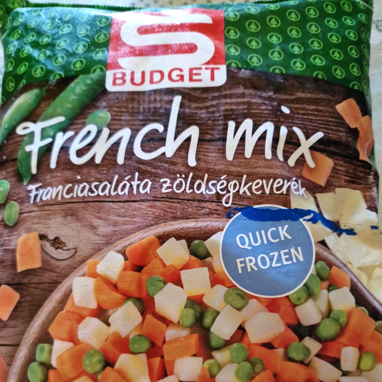 Képek - French Mix Franciasaláta zöldségkeverék S Budget