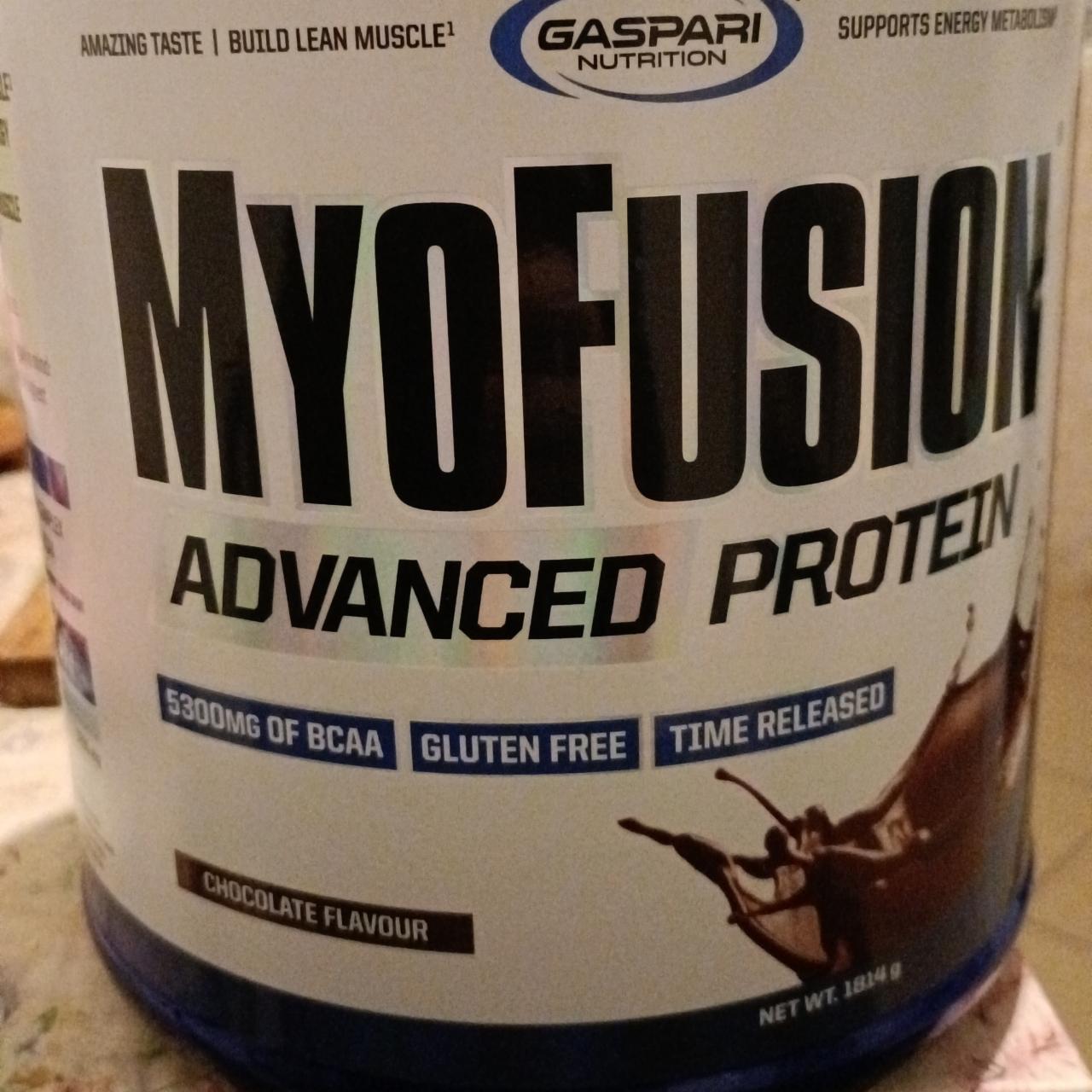 Képek - MyoFusion advanced protein chocolate flavour Gaspari Nutrition