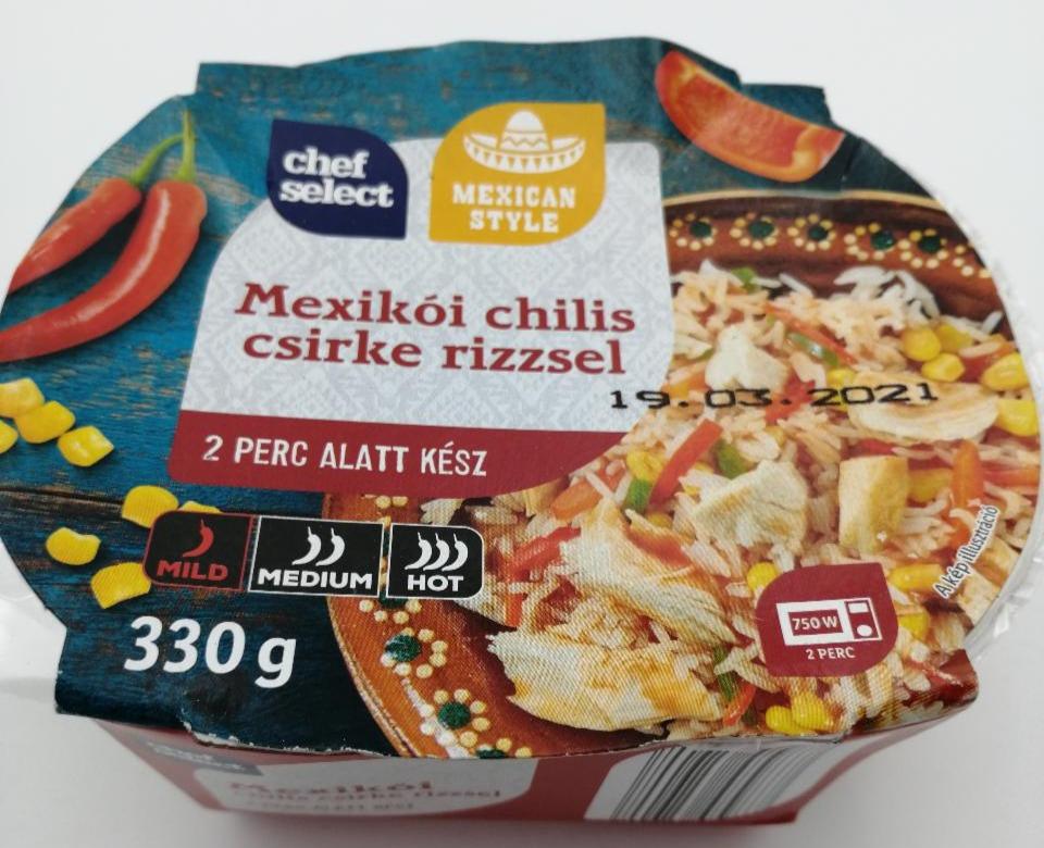 Képek - Mexikói chilis csirke rizzsel Chef Select