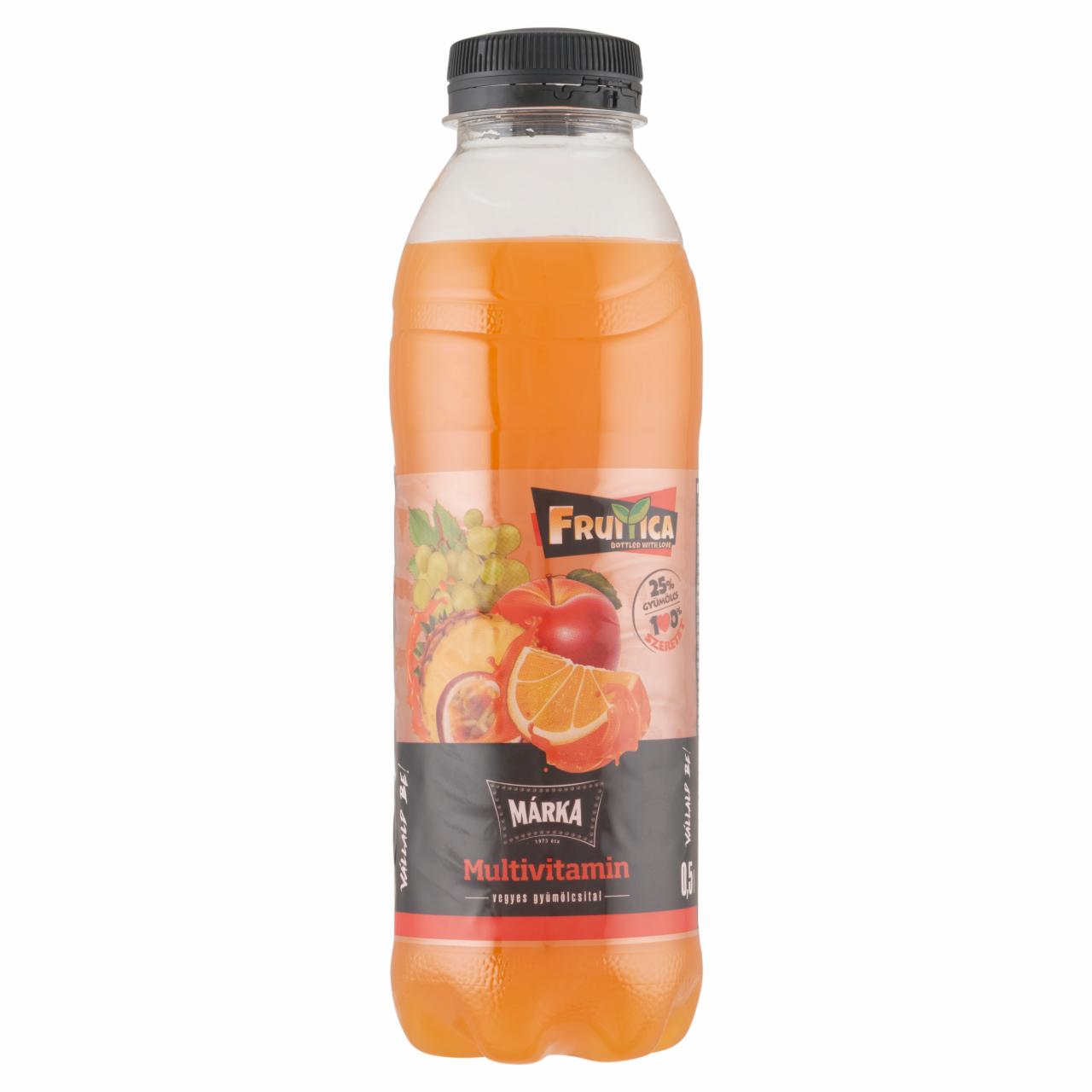 Képek - Márka Fruitica Multivitamin vegyes gyümölcsital 0,5 l