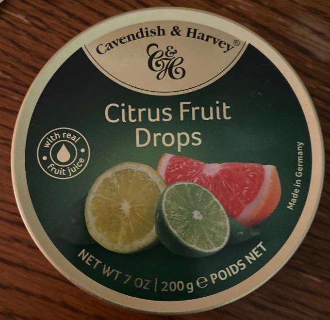 Képek - Citrus fruit drops Cavendish & Harvey