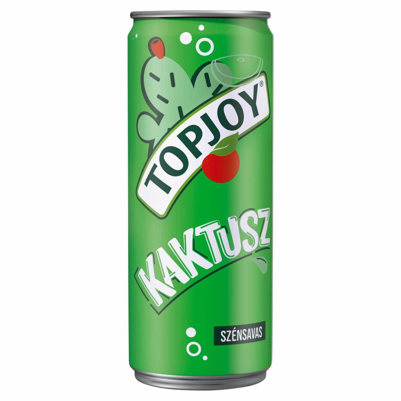 Képek - Topjoy kaktusz ízű szénsavas üdítőital 330 ml