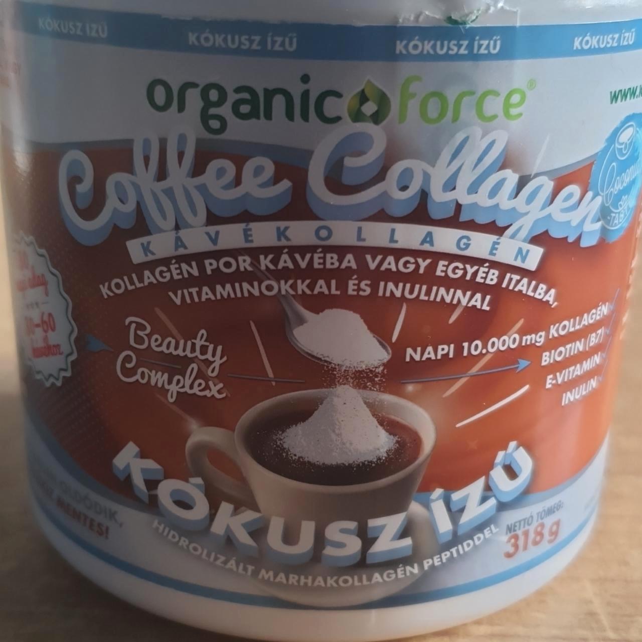 Képek - Coffe Collagen Kókusz ízű organic force