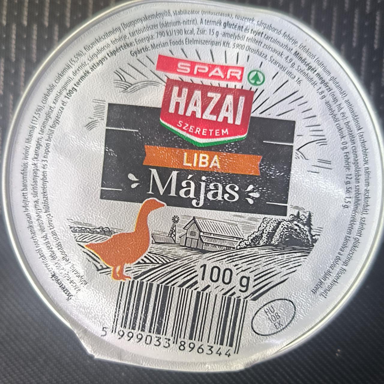 Képek - Liba májas hazai szeretem Spar