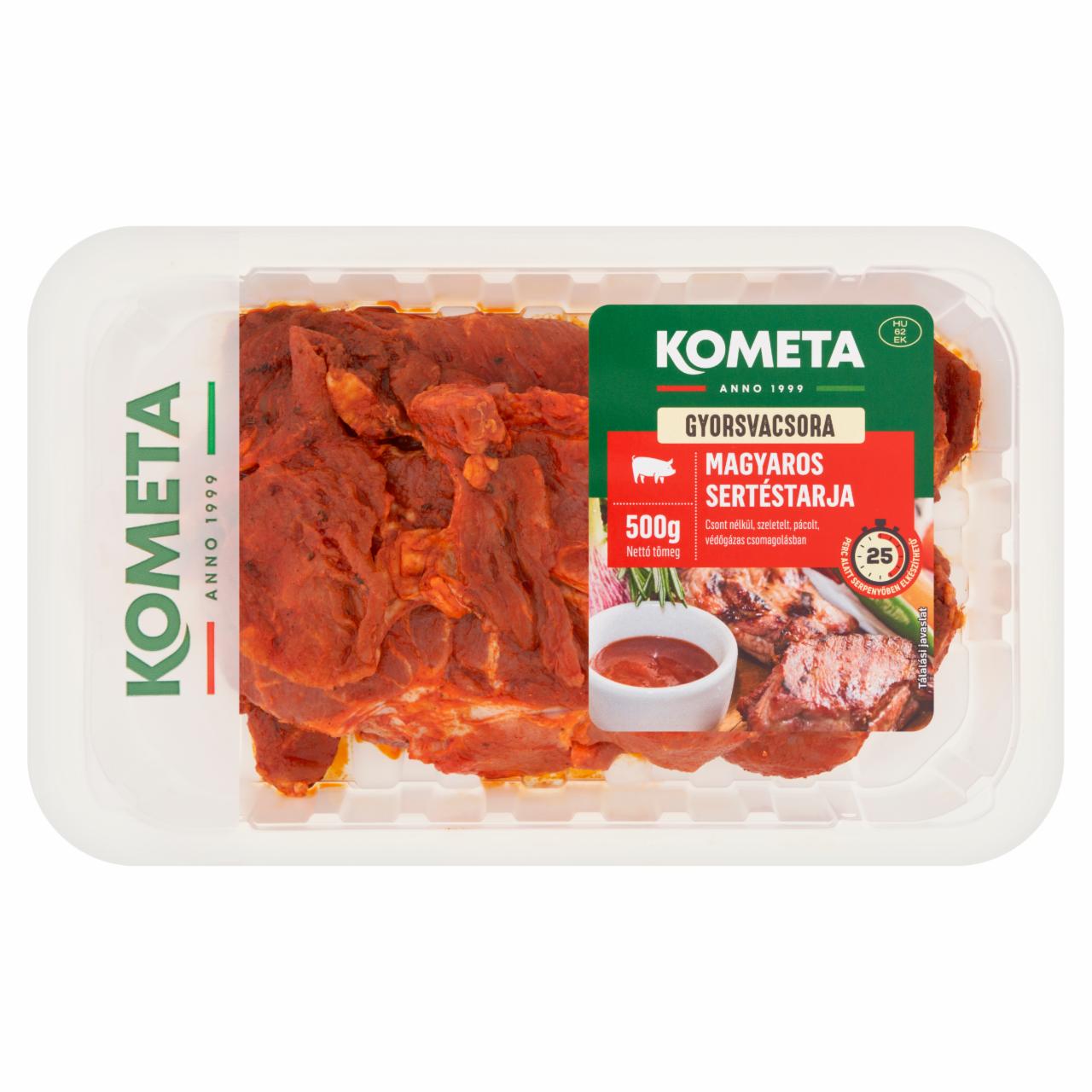 Képek - Kometa Gyorsvacsora szeletelt magyaros sertéstarja 500 g