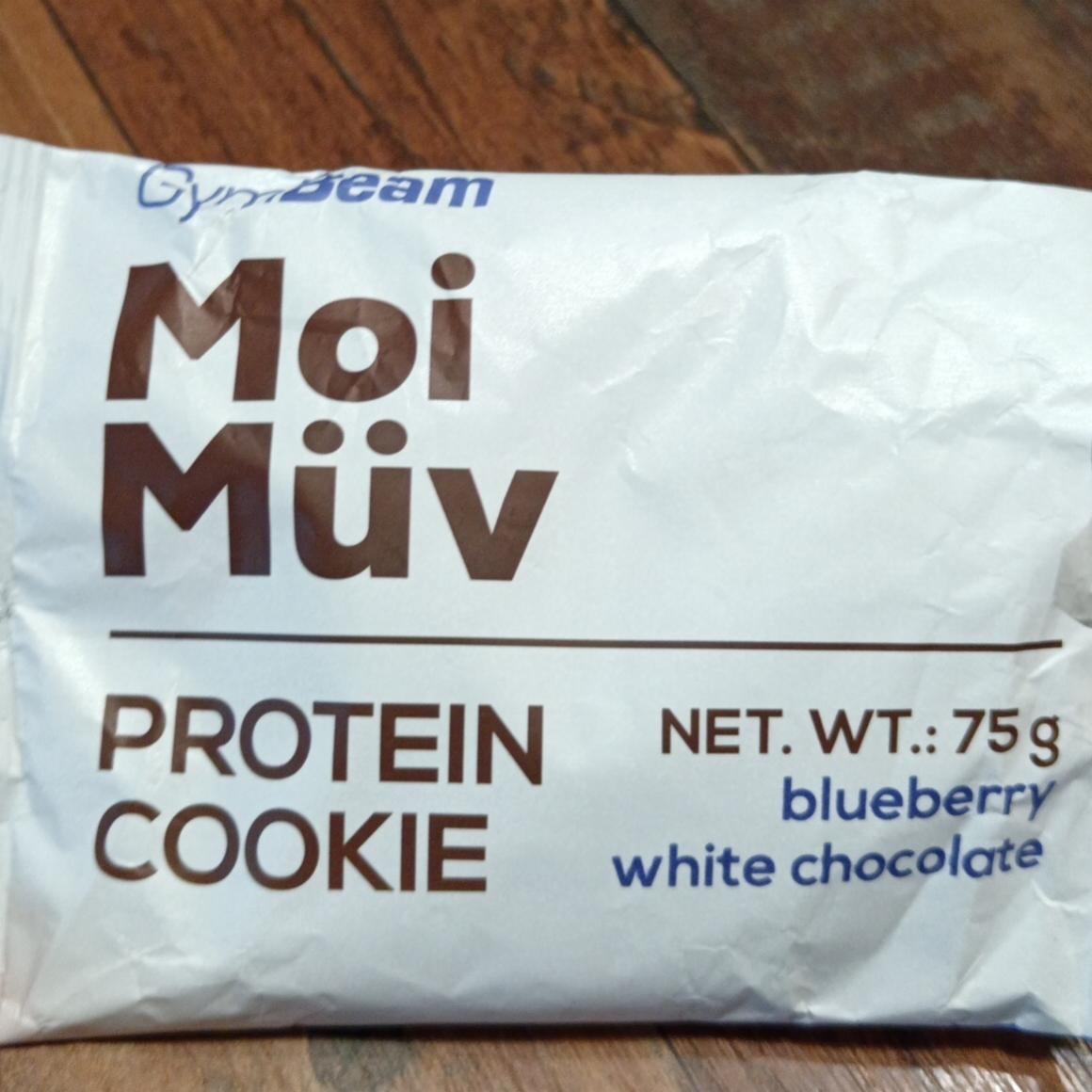 Képek - Moi Müv Protein Cookie blueberry white chocolate GymBeam