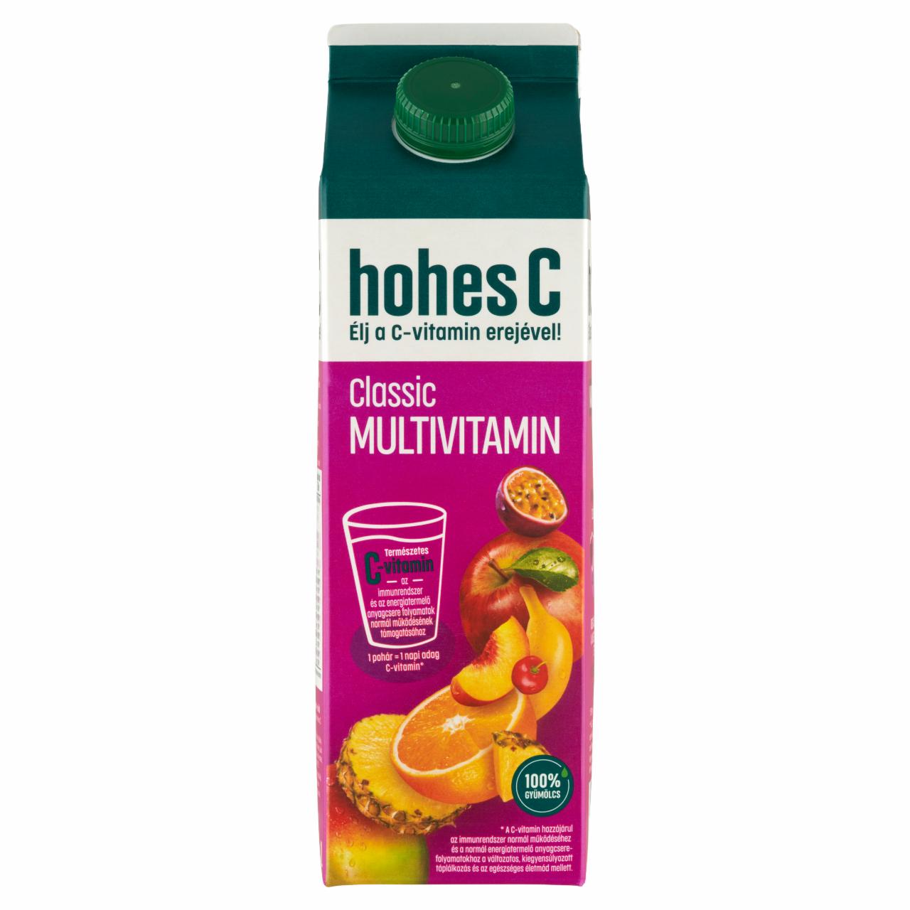 Képek - Hohes C Classic multivitamin vegyes gyümölcslé 1 l