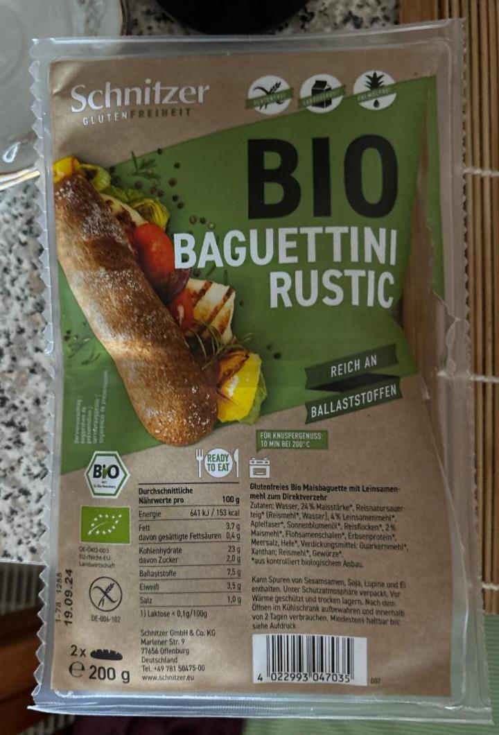 Képek - Bio Baguettini rustic Schnitzer