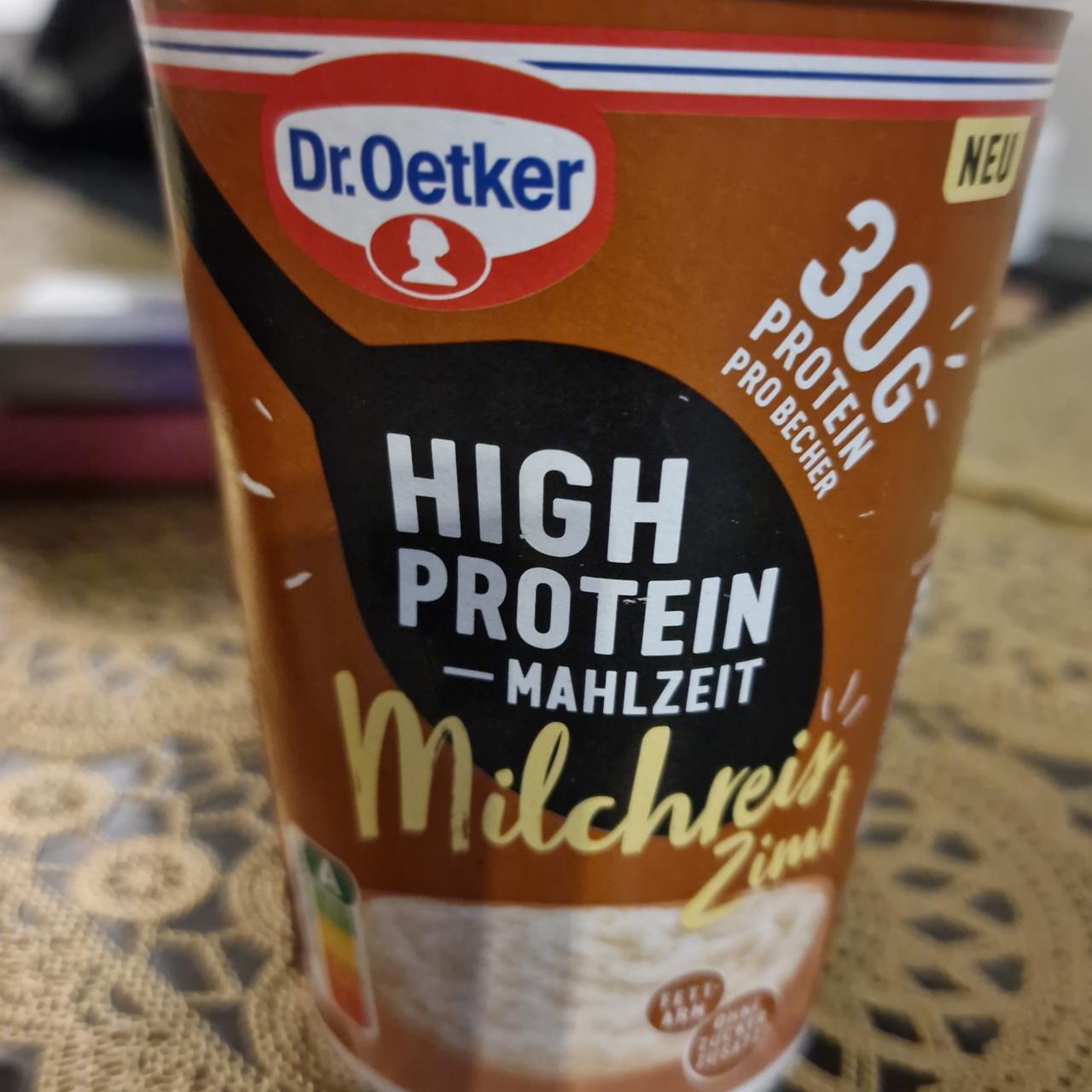 Képek - High Protein mahlzeit milchreis zimt Dr. Oetker