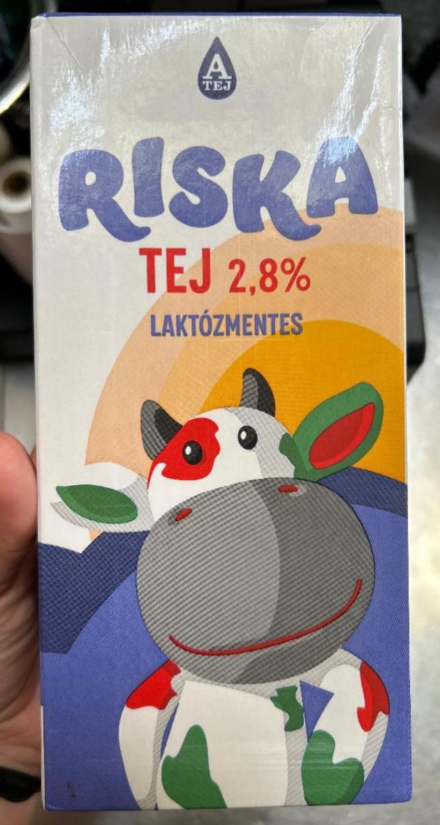 Képek - Laktózmentes UHT tej 2,8% Riska