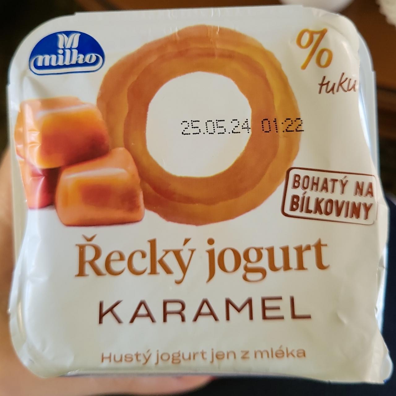 Képek - Řecký jogurt karamel 0% tuku Milko