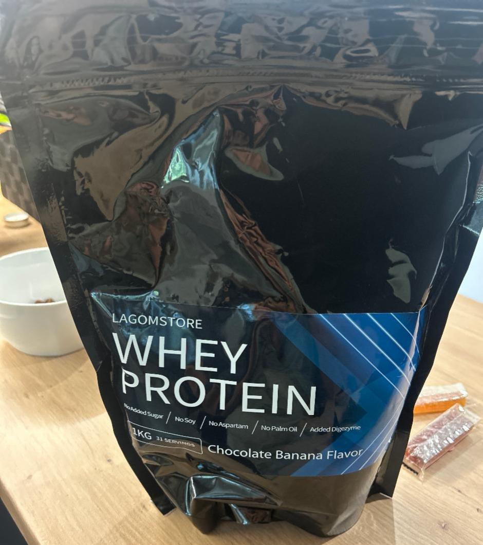 Képek - Whey Protein chocolate banana flavor Lagomstore