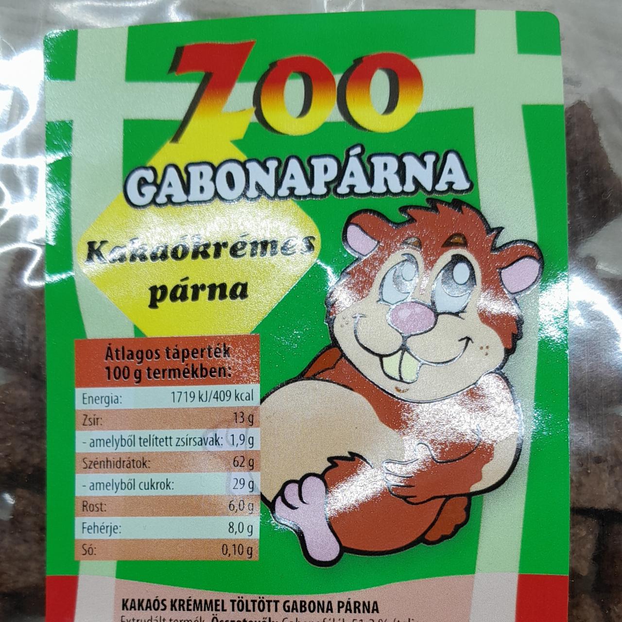 Képek - ZOO GABONAPÁRNA ( Kakaókrémes párna )