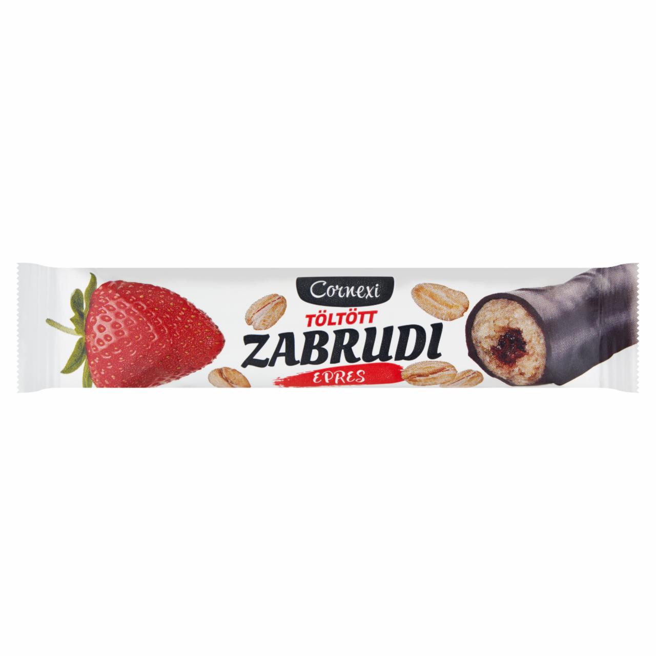 Képek - Cornexi epres töltött zabrudi 30 g