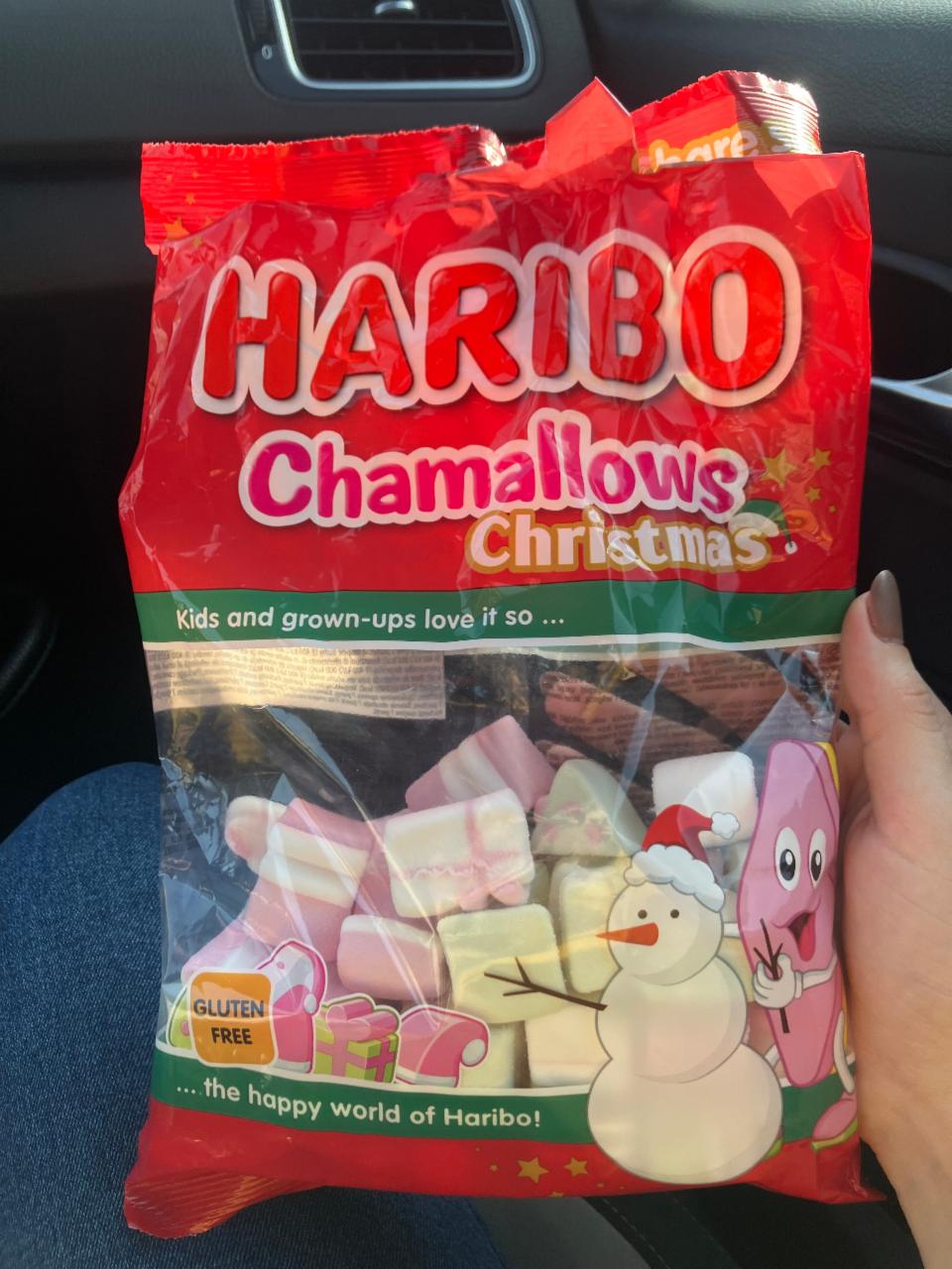 Képek - Haribo Chamallows Christmas habcukorka 160 g