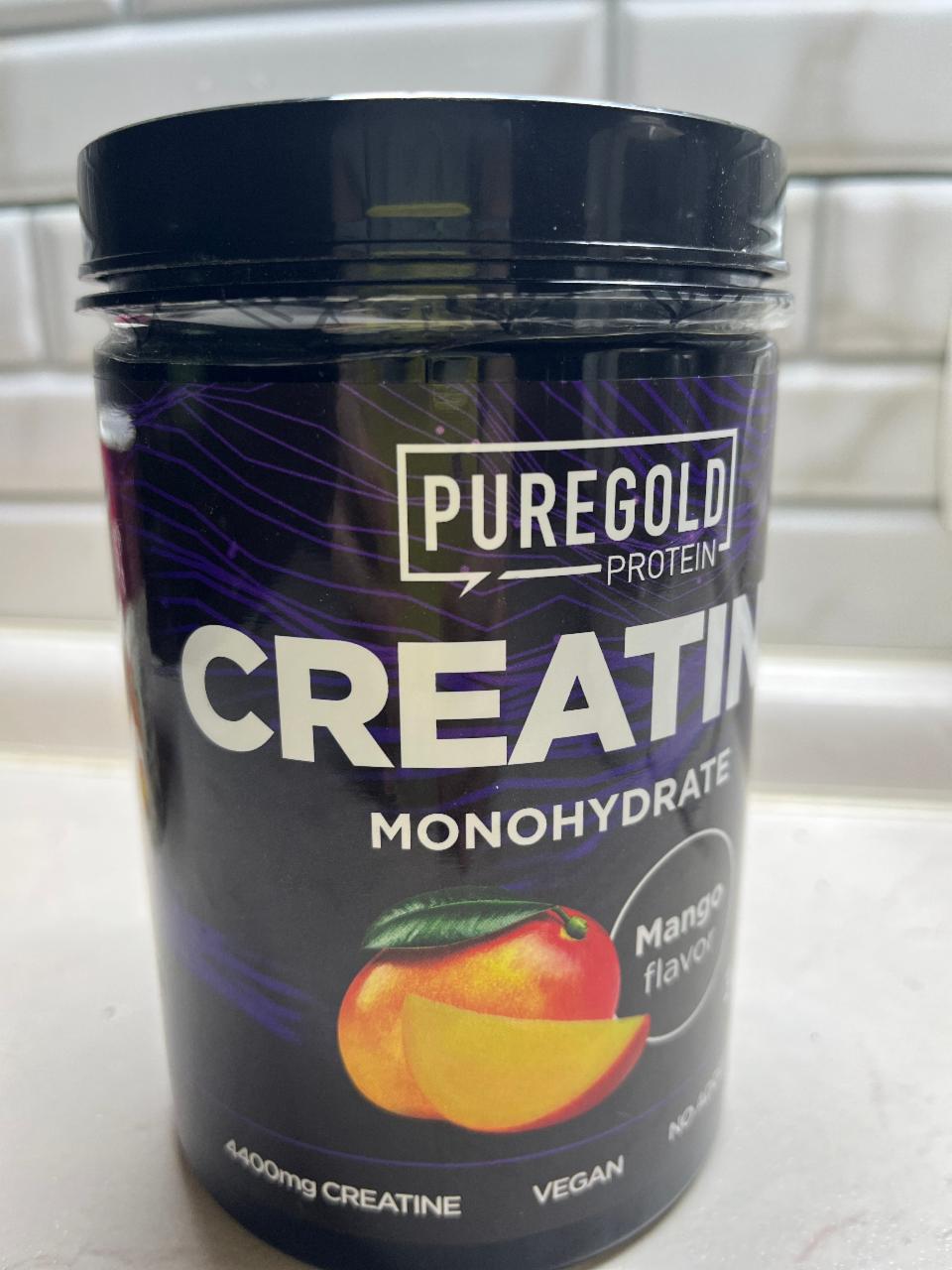 Képek - Creatine monohydrate mango flavor PureGold Protein