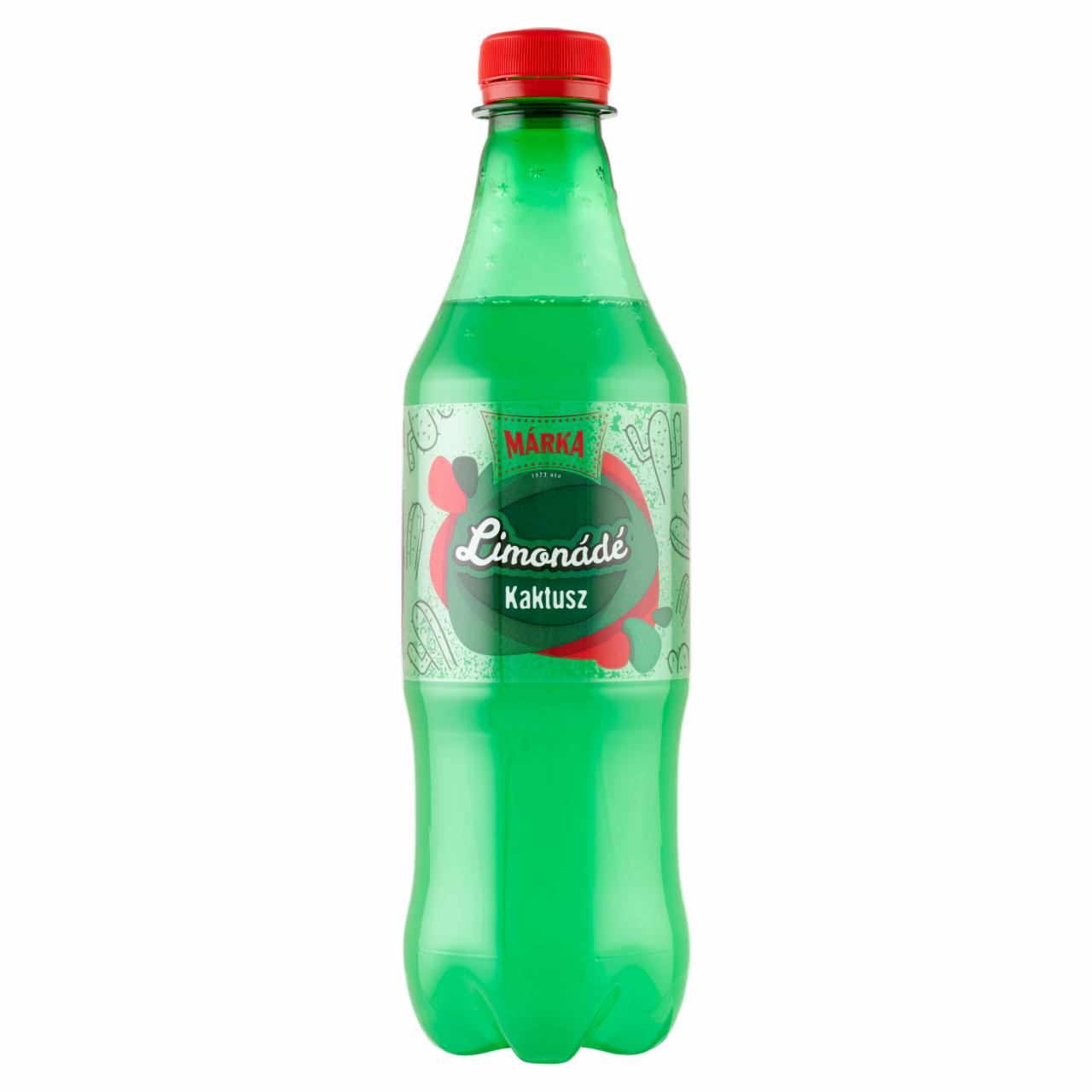 Képek - Márka Limonádé kaktuszízű szénsavas üdítőital cukorral 0,5 l