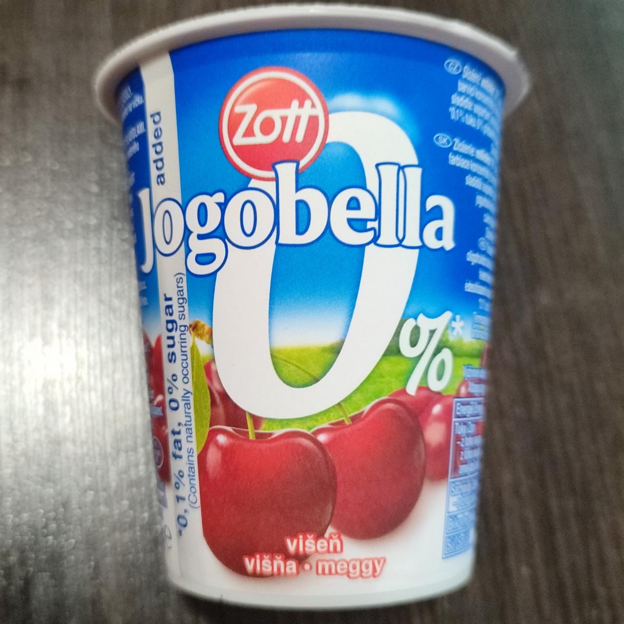 Képek - Jogobella Meggyes joghurt 0% cukor Zott