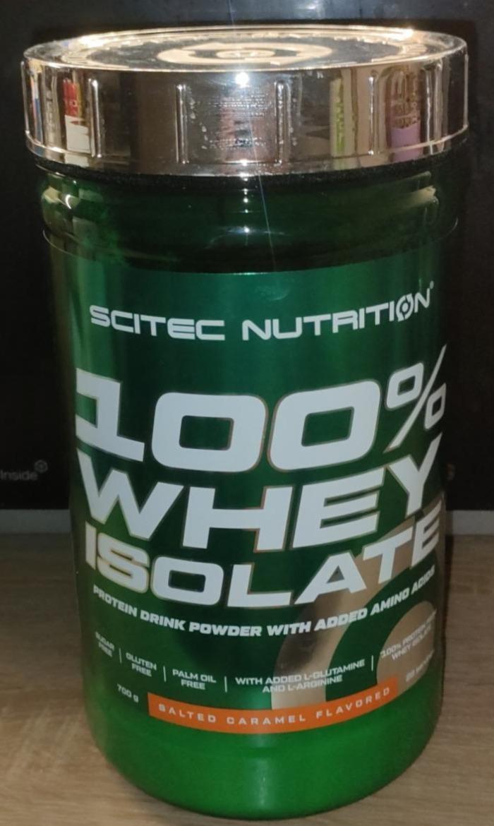 Képek - 100% whey isolate salted caramel flavored Scitec Nutrition