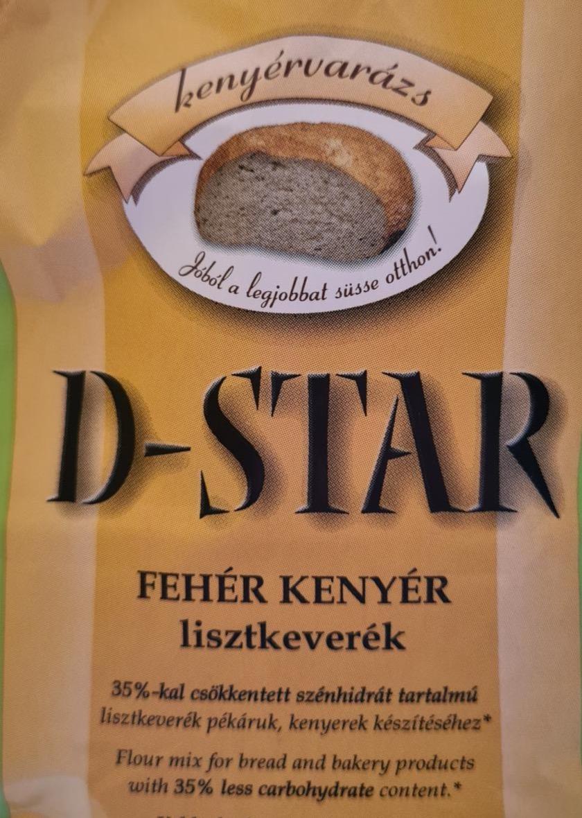 Képek - D-star fehér kenyér lisztkeverék 35%-kal csökkentett szénhidrát tartalmú Kenyérvarázs