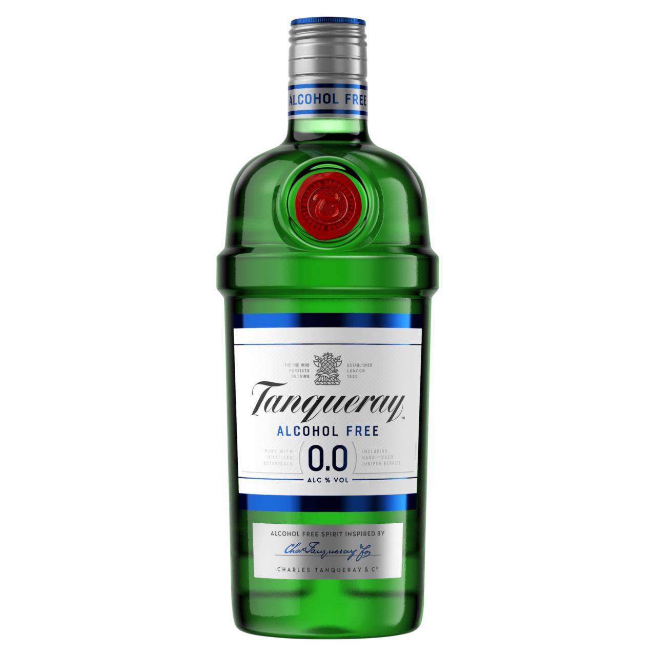 Képek - Tanqueray alkoholmentes ital természetes aromákkal, édesítőszerekkel 0,0% 0,7 l