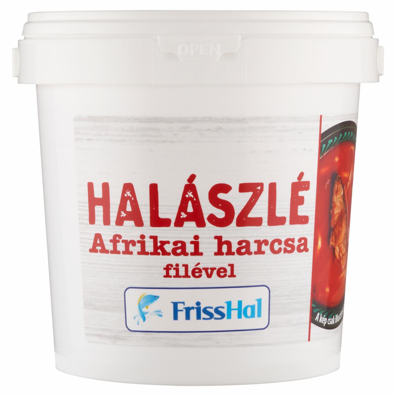 Képek - FrissHal gyorsfagyasztott halászlé afrikai harcsa filével 1000 g