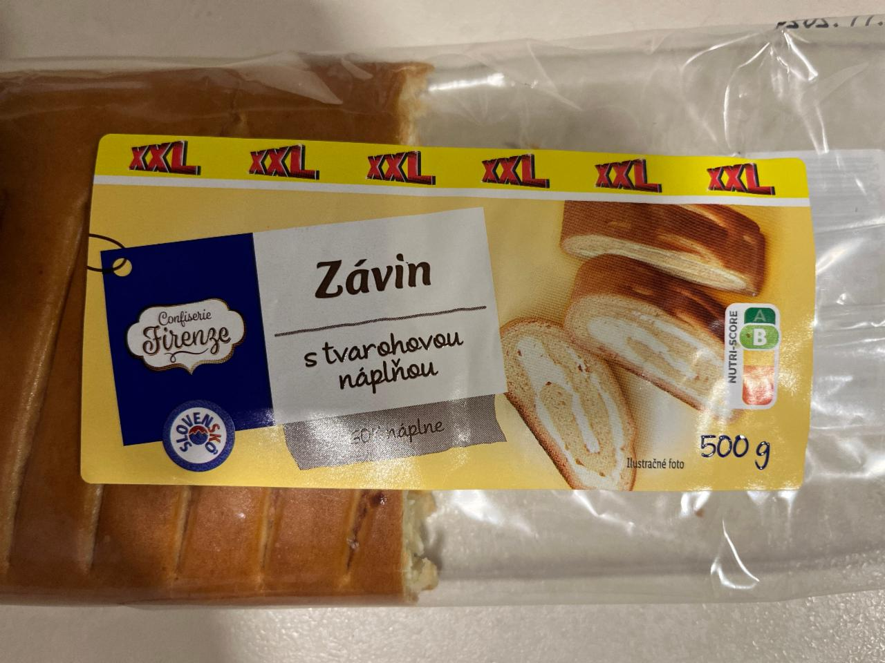 Képek - Závin s tvarohou náplňou Confiserie Firenze