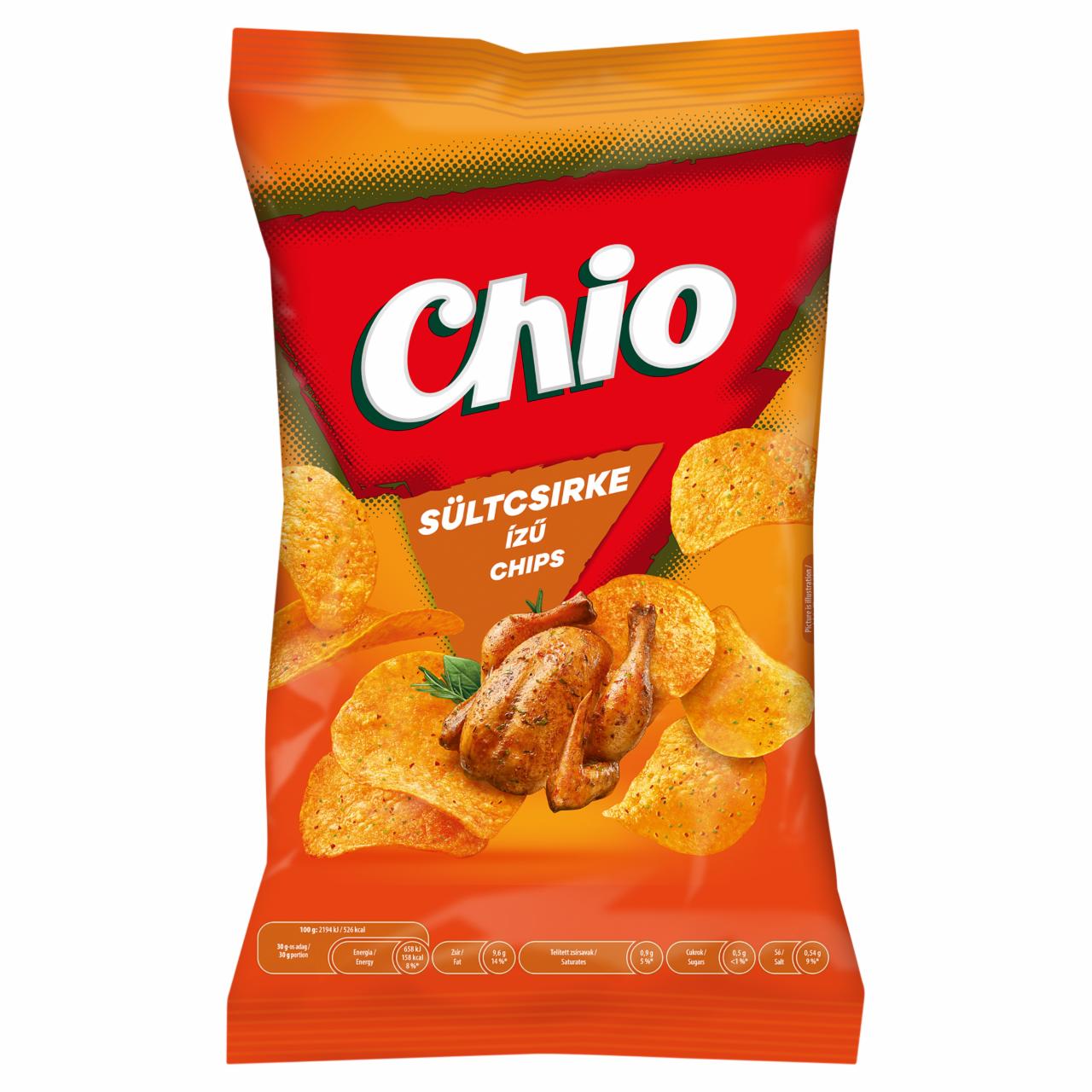 Képek - Chio sültcsirke ízű chips 18 x 130 g