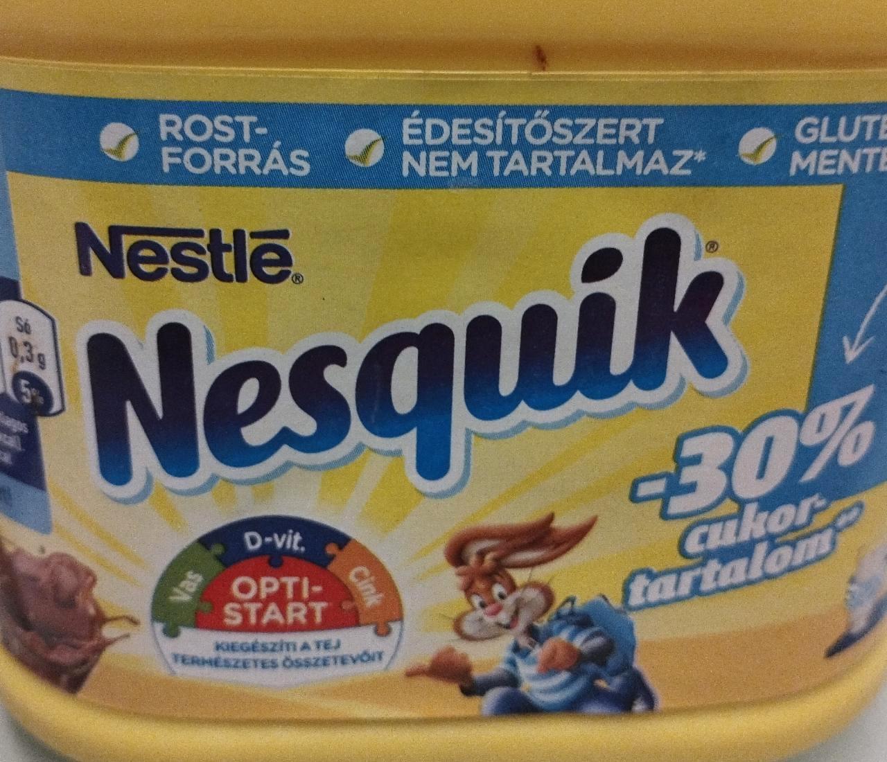 Képek - Nesquik csökkentett cukortartalmú instant kakaó italpor Nestlé