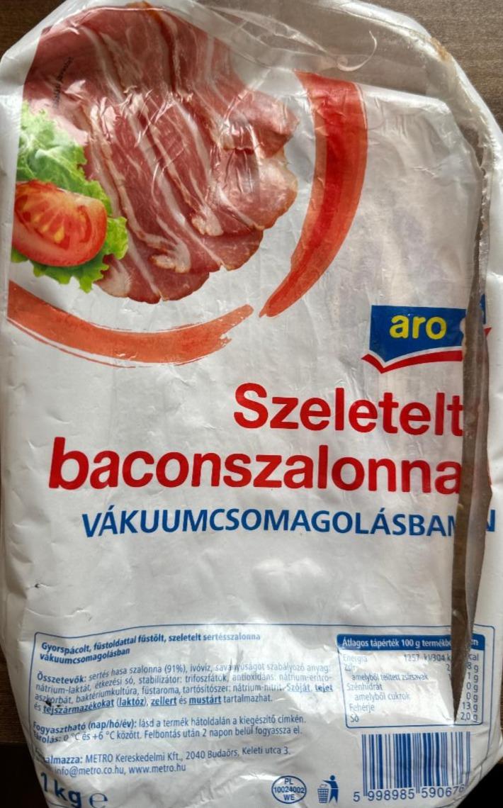 Képek - Szeletelt baconszalonna Aro