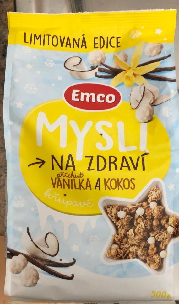 Képek - Mysli na zdraví příchuť vanilka a kokos křupavé Emco