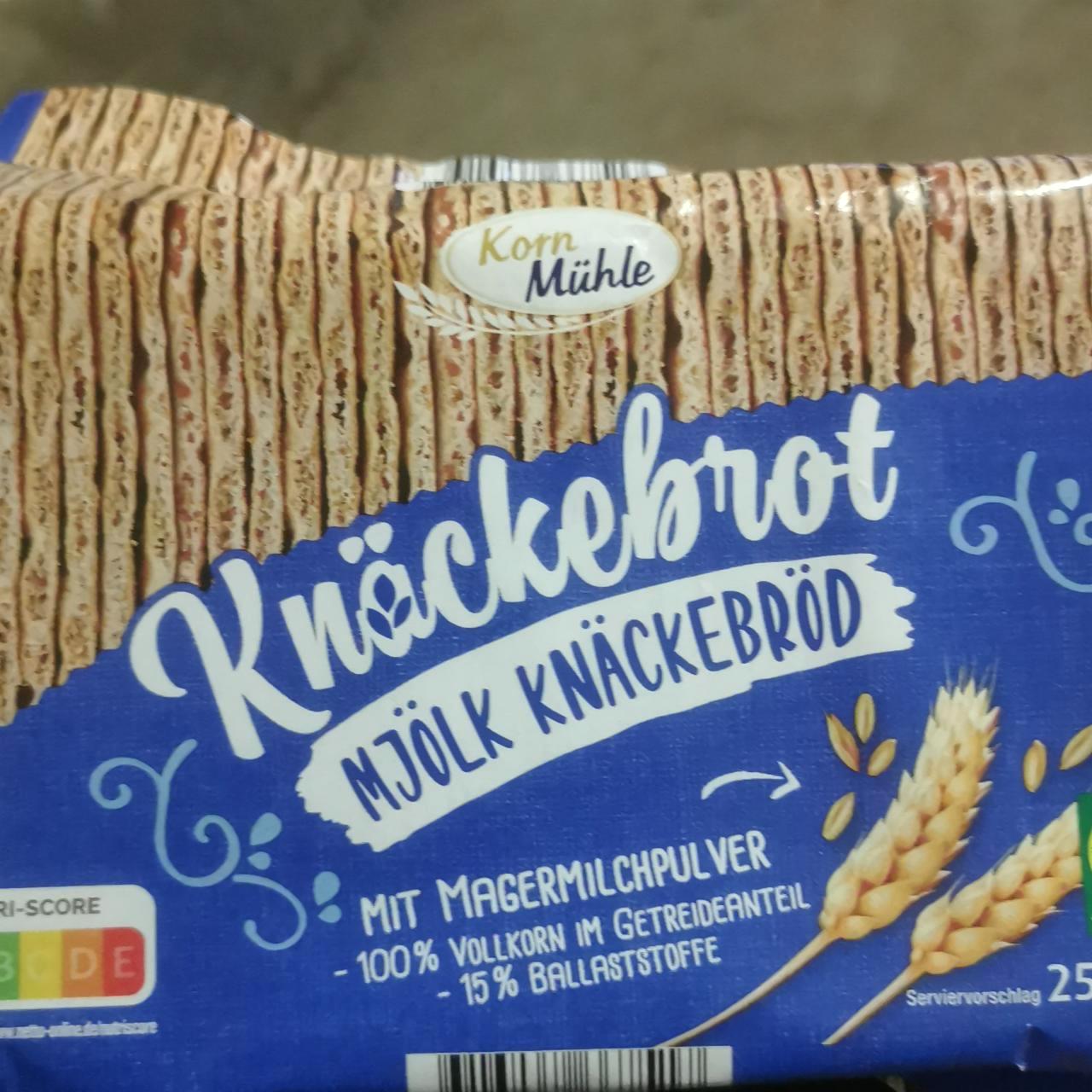 Képek - Knäckebrot mjölk knäckebröd Korn Mühle