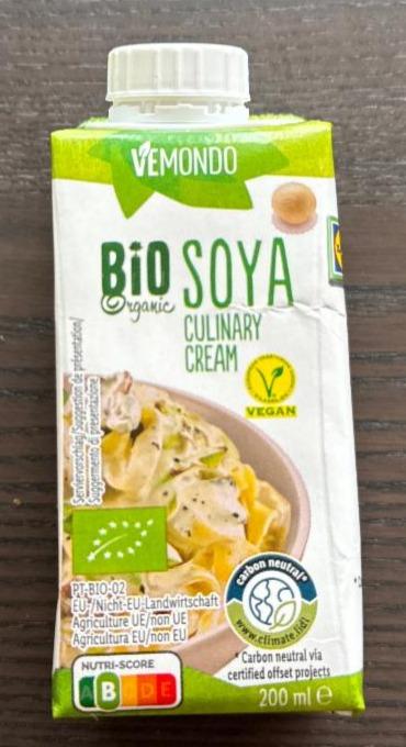 Képek - Bio soya culinary cream Vemondo