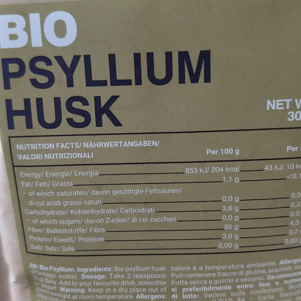 Képek - Bio Psyllium Husk GymBeam