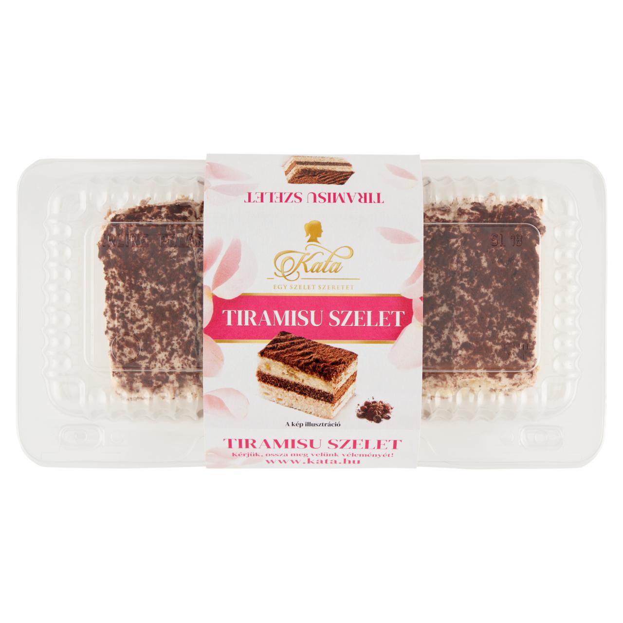 Képek - Kata tiramisu szelet 5 db 200 g