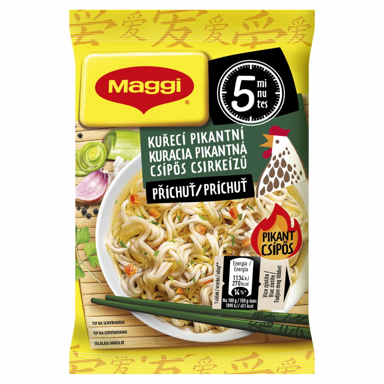 Képek - Maggi PárPerc csípős csirke ízű instant tészta 59,2 g