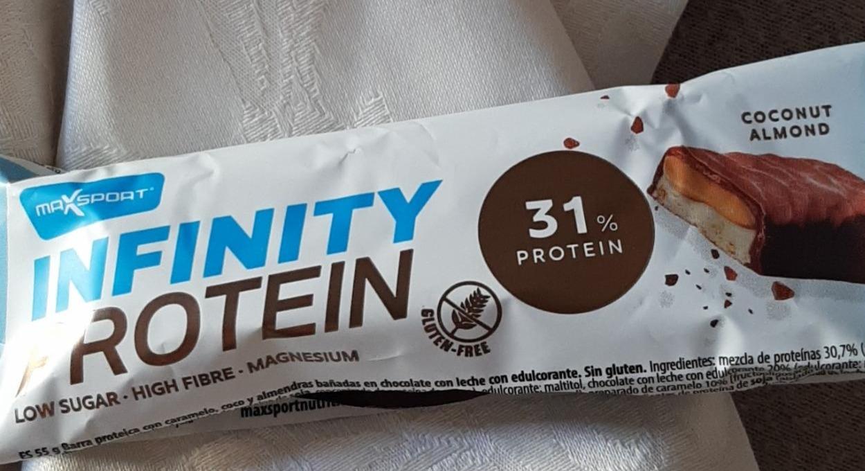 Képek - Infinity protein coconut almond Maxsport