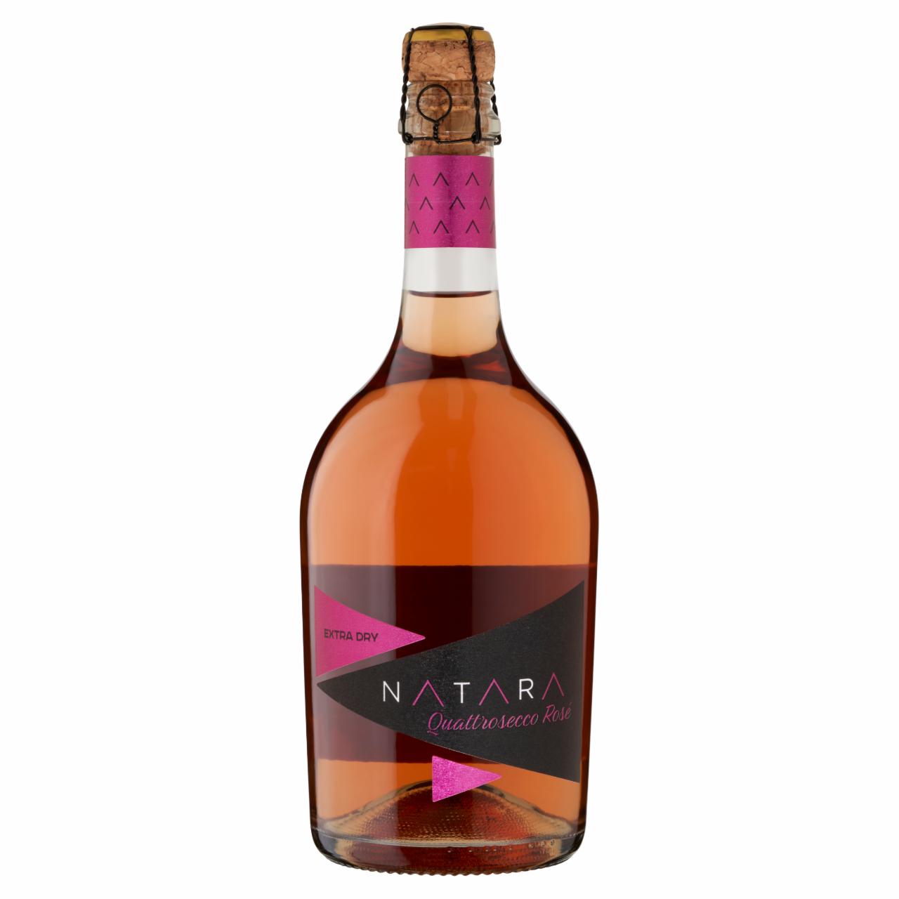 Képek - Natara Quattrosecco Extra Dry rosé pezsgő 11,5% 750 ml