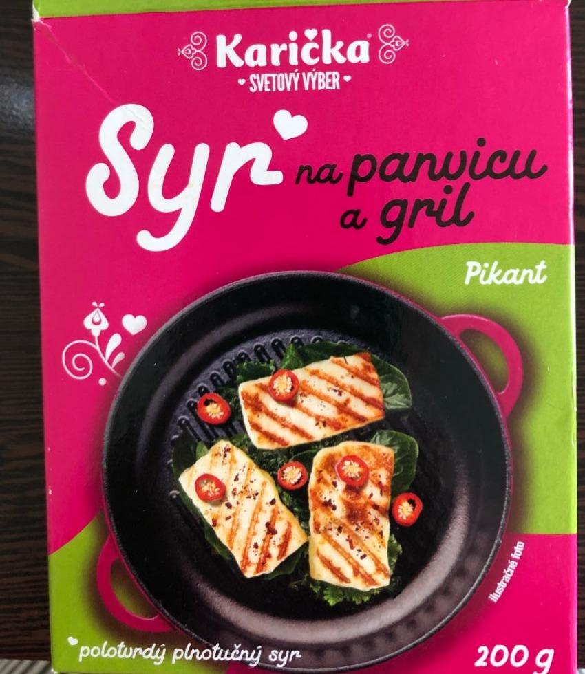 Képek - Syr na panvicu a gril pikant Karička