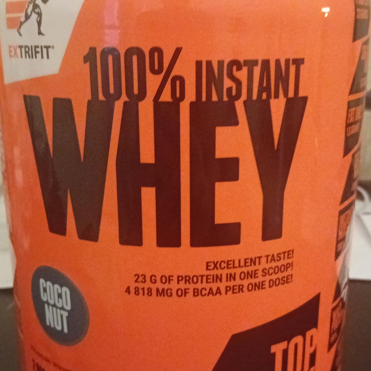 Képek - 100% instant whey Coconut Extrifit