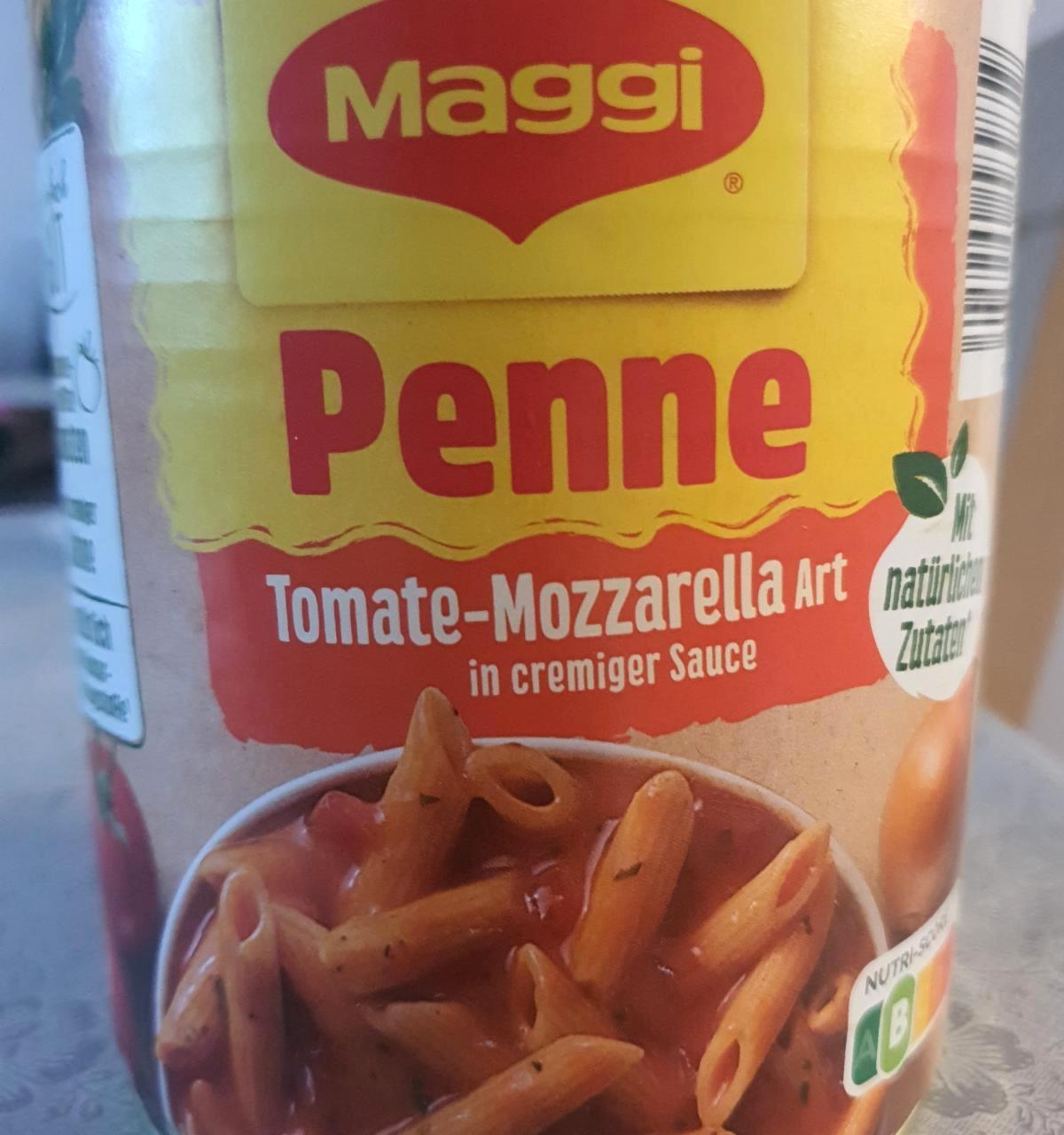 Képek - Penne tomate-mozzarella art Maggi