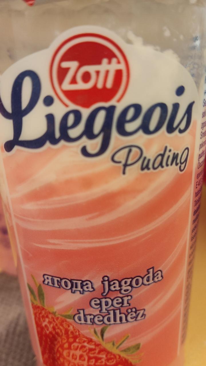 Képek - Zott Liegeois epres tejszínhabos puding 175 g